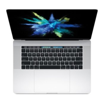 Лаптоп Apple MacBook Pro 15(MPXQ2ZE/A), четириядрен Kaby Lake Intel Core i7-7820HQ 2.9/3.9GHz, 15.4" (39.11 cm) WQXGA Retina дисплей & Radeon Pro 560 4GB(Thunderbolt 3), 16GB LPDDR3, 512GB SSD, 4x Thunderbolt 3, сензорен бар, MacOSX Sierra, 1.83 kg | JAR Computers Apple MacBook Pro 15 MPTV2ZE/A