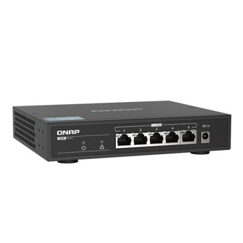 Суич QNAP QSW-1105-5T, 2500Mbps, 5 порта, 5x 10/100/1000/2.5G | JAR Computers QNAP QSW-1105-5T