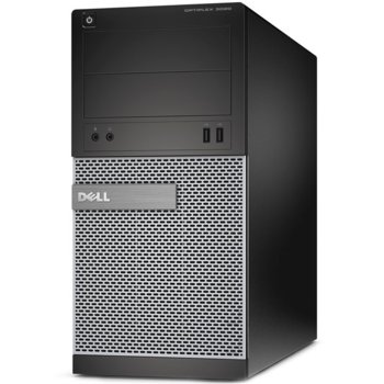 Настолен компютър Dell Optiplex 3020 МТ (SM016D3020MT1HSWCEE_UBU-14), четири-ядрен Intel Core i5-4590 3.3/3.7GHz, 4GB DDR3 RAM, 500GB HDD, 2 USB 3.0, 6 USB 2.0, клавиатура и мишка, Linux | JAR Computers Dell Optiplex 3020 МТ SM016D3020MT1HSWCEE_UBU-14