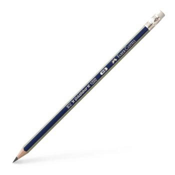Молив Faber-Castell Goldfaber 1221 с гума, дебелина на линията 2 mm, твърдост HB, син | JAR Computers Faber-Castell Goldfaber 1221 HB с гума