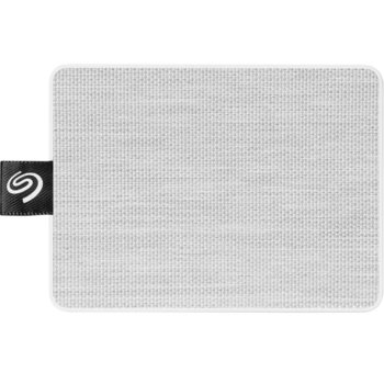 Памет SSD 1TB, Seagate One Touch White (STJE1000402), USB 3.0, външно, преносимо, 2.5" (6.35 cm) | JAR Computers Seagate 1TB One Touch White EXT STJE1000402