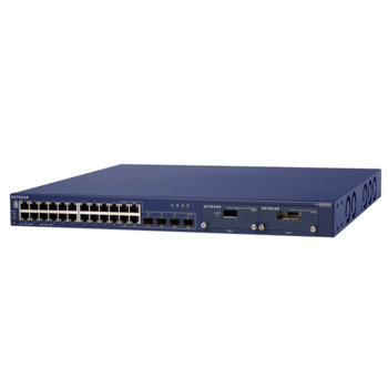 Суич NETGEAR GSM7328S, 24 x 10/100/1000 Layer3 Managed Суич with 4 x SFP GBIC slots & 4 x 10Gbit slots, Rack-mount | JAR Computers Switch NETGEAR GSM7328S
