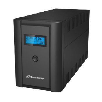 UPS Powerwalker VI 2200 LCD UPS, 2200VА/1200W, Line Interactive | JAR Computers Powerwalker VI 2200 LCD UPS, 2200VА/1200W