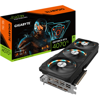 Видео карта Nvidia GF RTX 4070 TI, 12GB, GIGABYTE GAMING OC, PCI-E 4.0, GDDR6X, 192-bit, DisplayPort, HDMI | JAR Computers Gigabyte RTX 4070 TI GAMING OC GV-N407TGAMING-OC