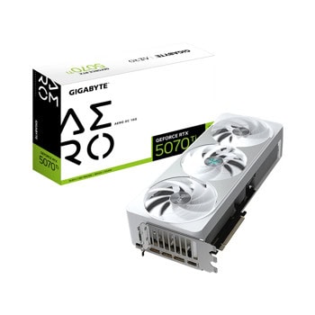 Видео карта Nvidia GF RTX 5070 Ti, 16GB, Gigabyte Aero, OC, PCI-E 5.0, GDDR7, 256-bit, DisplayPort, HDMI | JAR Computers Gigabyte GV-N507TAERO OC-16GD