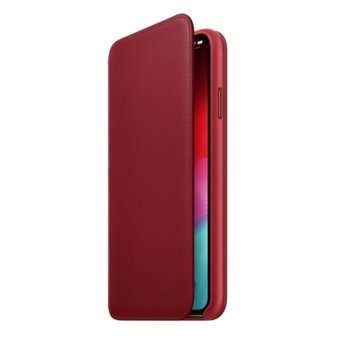 Apple iPhone XS Max Leather Folio - Red