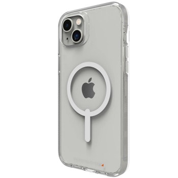 Калъф за Apple iPhone 14 Plus, Gear4 D3О Crystal Palace Snap, MagSafe, прозрачен | JAR Computers Gear4 D3O Crystal Palace Snap iPhone 14 Plus