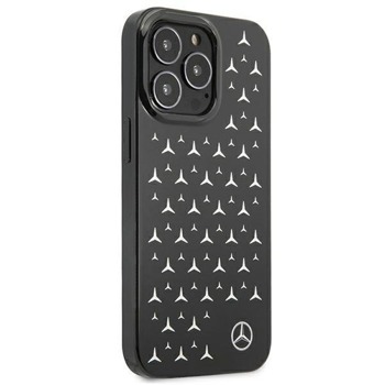 Mercedes Silver Stars Pattern Silicone