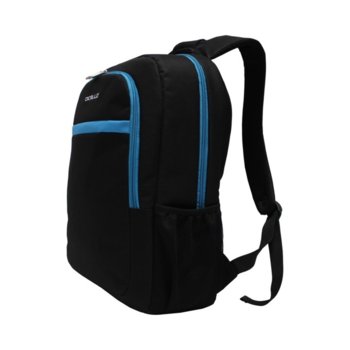 Раница за лаптоп Dicallo LLB9256B15L, до 15.6" (39.60cm), полиестер, черна-синя | JAR Computers Dicallo LLB9256B15L