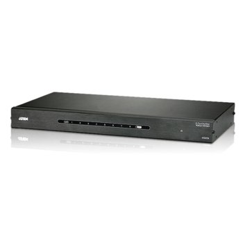 Видео сплитер Aten VS0108HA, поддържа резолюции до Ultra HD 4k, 8x HDMI | JAR Computers Aten VS0108HA