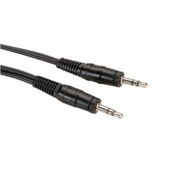 Кабел Roline 11.09.4501, 3.5mm Jack(м) към 3.5mm Jack(м), 1m, черен | JAR Computers Roline 11.09.4501 3.5mm Jack(м) към 3.5mm Jack(м)