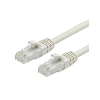 Пач кабел, Roline, UTP, Cat.6, без халоген, 0.5m, сив | JAR Computers Roline UTP Cat.6 0.5m 21.99.0200