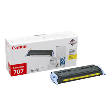 КАСЕТА ЗА CANON LBP 5000/5100 - Yellow - P№ CRG-707Y - CR9421A004AA - заб.: 2500k | JAR Computers КАСЕТА ЗА CANON LBP 5000 - Yellow