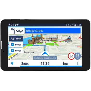 Навигация за автомобил GeoVision Tour 3 Sygic, 7" (17.8cm), 8GB вградена памет, SD/SDHC слот, microUSB, карта на България image