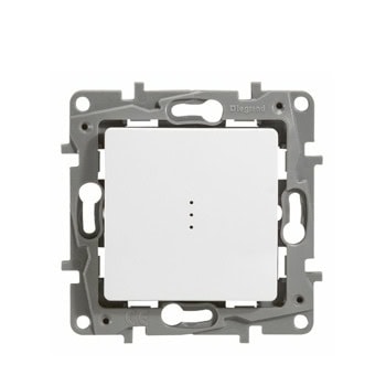Девиаторен ключ Legrand Niloe, с подсветка, бял | JAR Computers Legrand 664510