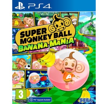 Игра за конзола Super Monkey Ball: Banana Mania, за PS4 | JAR Computers Super Monkey Ball: Banana Mania PS4