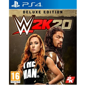 Игра за конзола WWE 2K20 - Deluxe Edition, за PS4 | JAR Computers WWE 2K20 Deluxe Edition PS4