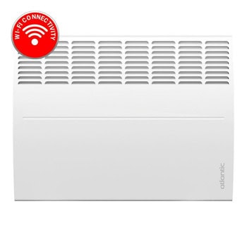 Конвектор Atlantic F120 DESIGN WI-FI, 2500W, до 25 кв.м отопляема площ, Wi-Fi управление, бял | JAR Computers Atlantic F120DESIGN WI-FI 2500W