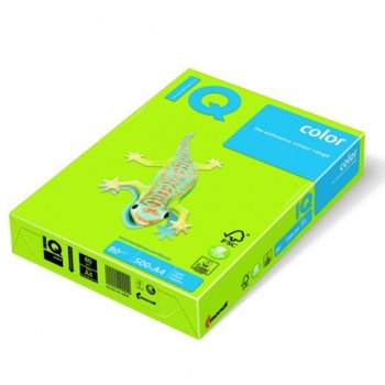 Хартия Mondi LG46, A4, 80 g/m2, 500 листа, зелена | JAR Computers Mondi IQ Color LG46 A4 Green