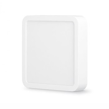 LED панел Videx VLE-DLSS-124, квадратен, 12W, 240V, 820lm, 4000K, бяла рамка, защита (IP20), бял | JAR Computers Videx VLE-DLSS-124