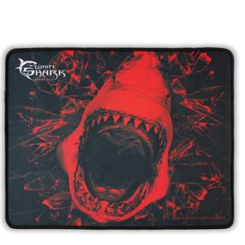 Подложка за мишка SBOX White Shark GMP-1699 M, гейминг, черна/щампа, 320 х 250 мм | JAR Computers SBOX White Shark GMP-1699 M