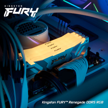 Kingston Fury Renegade White RGB 32GB(2x16GB) DDR5