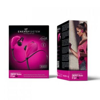 Слушалки Energy BT Sport Pink
