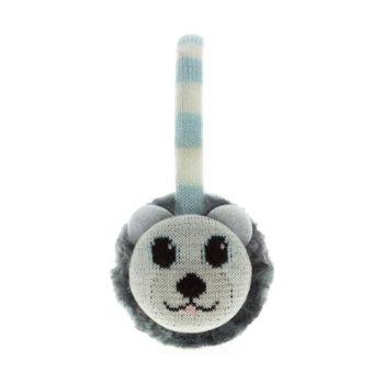 KitSound Polar Bear Earmuffs headphones for mobile