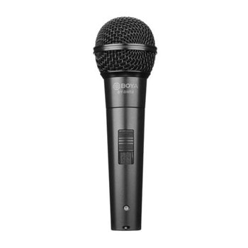 Микрофон BOYA BY-BM58, вокален, XLR, черен | JAR Computers Микрофон BOYA BY-BM58 вокален XLR