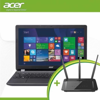 Acer Aspire ES1-531 + Router NX.MZ8EX.071_DIR-809