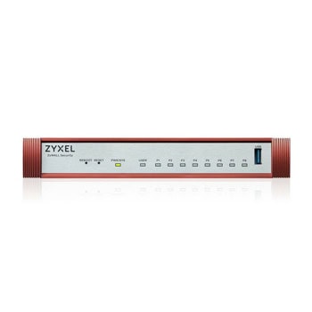 Защитна стена ZyXEL USG FLEX 100H (USGFLEX100H-EU0101F), 8x LAN(1x PoE+), 1x Console port, 1x USB 3.0 | JAR Computers ZyXEL USGFLEX100H-EU0101F