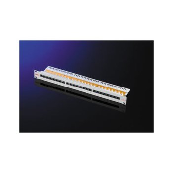 Пач панел ROLINE 26.11.0355, за шкаф 19", 24x порта, Cat 6, Class E, EIA/TIA 568, сив | JAR Computers ROLINE 26.11.0355