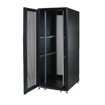 Комуникационен шкаф Security Professionals MR.GTS42U61.01, 19", 42U, 610 x 1000 x 2028, свободностоящ, товароносимост 2000кг, вентилационни отвори, черен | JAR Computers Security Professionals MR.GTS42U61.01