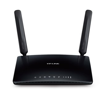 Рутер TP-Link TL-MR6400 (Мостра), 4G, 300Mbps, 2.4GHz(300 Mbps), Wireless N, 3x LAN 100, 1x LAN/WAN 100, 1x SIM card, 2x външни антени, 2x вътрешни антени | JAR Computers TP-Link TL-MR6400 (Мостра)