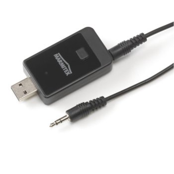 Аудио трансмитер Marmitek BoomBoom 50, Bluetooth, USB, 3.5mm жак, черен | JAR Computers Marmitek BoomBoom 50 Bluetooth TV аудио трансмитер