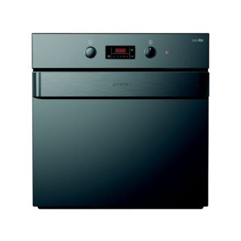 Фурна за вграждане GORENJE BO 73 ORA B, клас А, 3300 W, 67л., Механично управление, SuperSize тави, SilverMatte емайл, AquaClean почистване, черна | JAR Computers GORENJE BO 73 ORA B