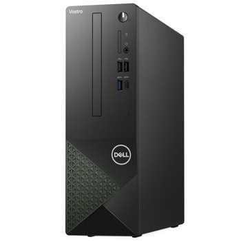 Настолен компютър Dell Vostro 3030S (N4010VDT3030SFFEMEA01_UBU), десетядрен Intel Core i5-14400 2.5/4.7GHz, 8GB DDR5, 512GB SSD NVMe, 3x USB 3.2 Gen 1, 1x USB 3.2 Gen 1 Type-C, Linux | JAR Computers Dell Vostro 3030S N4010VDT3030SFFEMEA01_UBU