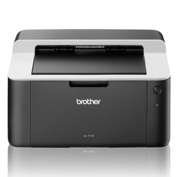 Лазерен принтер Brother HL-1112E, монохромен, 2400x600dpi, 20стр/мин, USB 2.0, A4, 2+1 г. | JAR Computers Brother HL-1112E laser printer