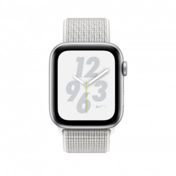 Apple Nike+ Series 4, 40mm Silver Case White Loop