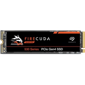 Памет SSD 500GB, Seagate FireCuda 530 Series (ZP500GM3A013), PCIe NVMe, M.2 (2280), скорост на четене 7000MB/s, скорост на запис 3000MB/s | JAR Computers Seagate 500GB FireCuda 530 ZP500GM3A013