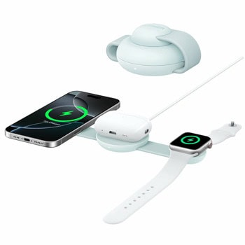 Anker MagGo 3-in-1 MagSafe Qi2 Green B25M8H61
