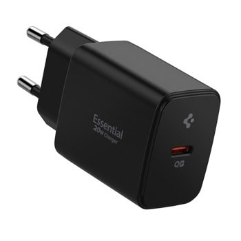 spigen essential pd 20w черен | JAR Computers spigen essential pd 20w черен