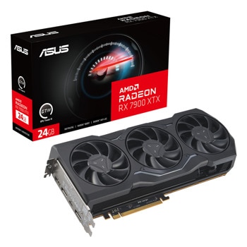 Видео карта AMD Radeon RX 7900 XTX, 24GB, Asus, PCI-E 4.0, GDDR6, 384-bit, DP, HDMI, USB-C | JAR Computers Asus AMD RADEON RX 7900 XTX