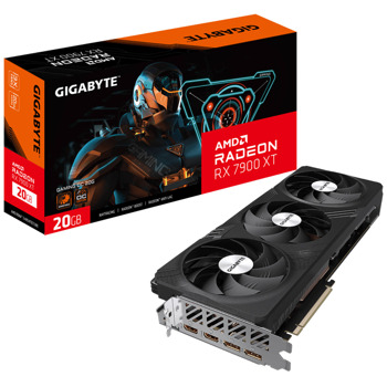 Видео карта AMD Radeon RX 7900 XT, 20GB, Gigabyte Gaming OC, PCI-E 4.0, GDDR6, 320-bit, DisplayPort, HDMI | JAR Computers Gigabyte Radeon RX 7900 XT GAMING OC