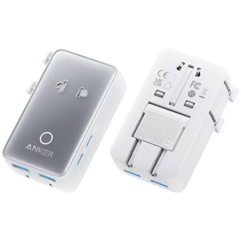 Anker Nano Travel Adapter (5-in-1 20W) A9215H21 | JAR Computers Anker Nano Travel Adapter (5-in-1 20W) A9215H21