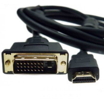 Кабел DeTech HDMI(м) към DVI(м) 5м