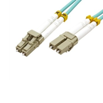 Оптичен пач кабел Roline 21.99.8703, от LC към LC, 50/125, 3m | JAR Computers Roline 21.99.8703