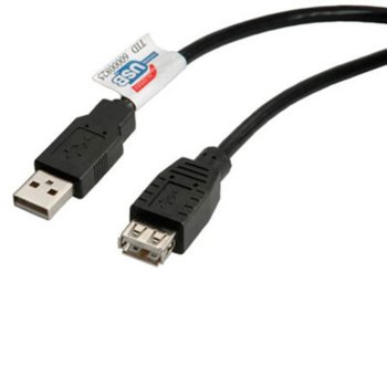 Roline USB A(м) към USB A(ж) 1.8 11.02.8948