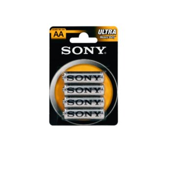 Батерии цинкови Sony New Ultra, AA, 1.5V, 4бр.