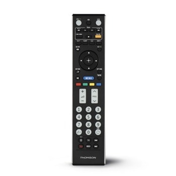 Дистанционно Thomson ROC1128SONY, съвместимо с всички Sony телевизори, функция SIMPLE mode, луминесцентни бутони, черно image